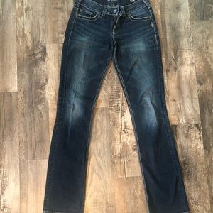 👖 Silver Jeans Suki Mid Rise Slim Boot Cut 27/35